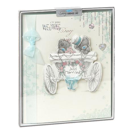 Wedding Day Me to You Bear Handmade Boxed Card £6.99